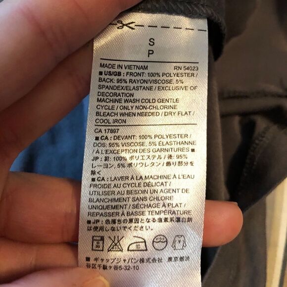 3 for $30! Banana republic grey embellished tank - Picture 4 of 7